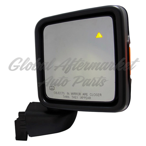 DOOR MIRROR RH PTM HTD POWER W/ MANUAL FOLD / BLIND SPOT / SIGNAL