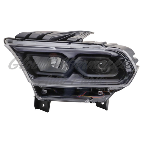 HEAD LAMP LH BLACK STD LED W/O LOGO FOR RT/ CITADEL MODELS HQ