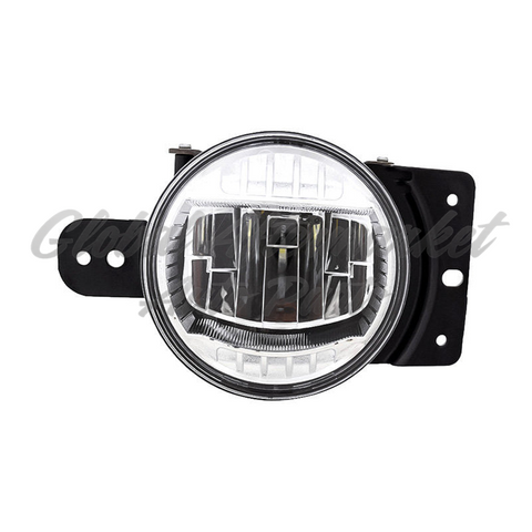 FOG LAMP RH LED FITS GLADIATOR W/ TRIM RING TYPE HQ