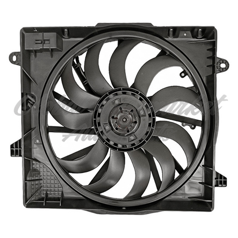 RADIATOR CONDENSER FAN ASSY W/ ONE BIG FAN