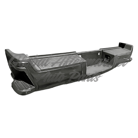 BUMPER RR ASSY PTM W/ LICENSE LAMPS / HITCH / SENSOR / GRAY