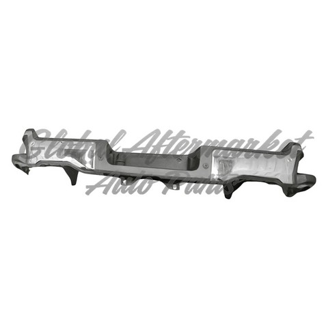 BUMPER RR ASSY CHROME W/ HITCH / LICENSE LAMPS / SENSOR