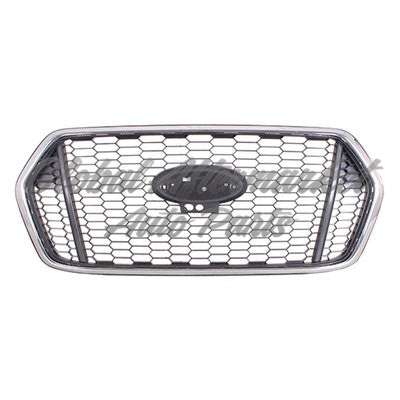 GRILLE FR BLACK W/CHROME MOLDING/CAMERA W/O FOGS
