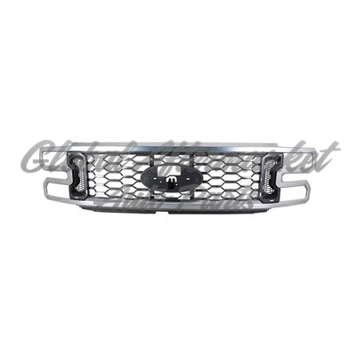 GRILLE FR BLACK HONEYCOMB W/ SATIN ALUMINUM / FOR KING RANCH/PLATINUM/LTD W/ TREMOR PKG