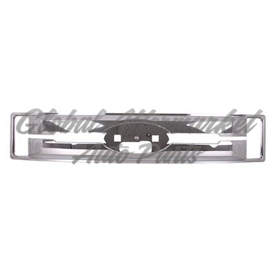 GRILLE CHROME CENTER BARS WI/OPEN ENDS