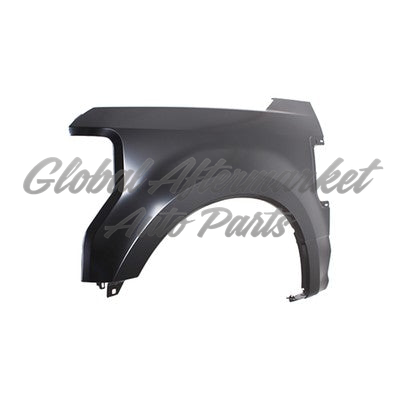 FENDER FR LH ALUMINUM W/O MOLDING HOLES