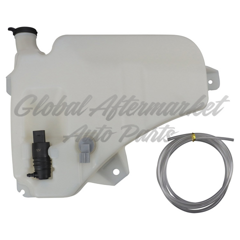 WINDSHIELD WASHER TANK W/HOLE FOR PUMP/HOLE FOR SENSOR/CAP