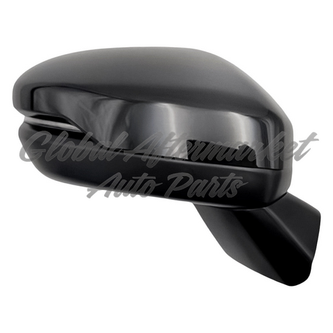 DOOR MIRROR RH BLACK POWER HTD W/SIGNAL/MANUAL FOLD