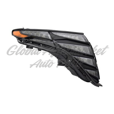 DAYTIME RUNNING LAMP RH BLACK TRIM KOREA BUILT HQ