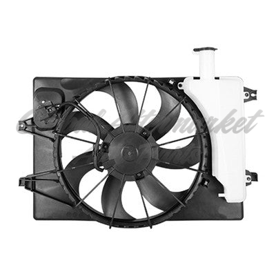RADIATOR CONDENSER FAN ASSY W/ ONE BIG FAN 2.0L L4