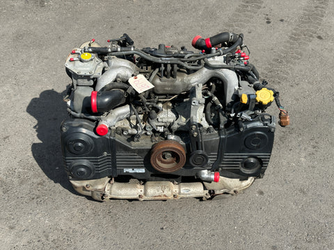 JDM 98-04 Subaru Legacy Twin Turbo BH5 EJ208 EJ20TT 2.0L DOHC 4-CAM Turbo Engine