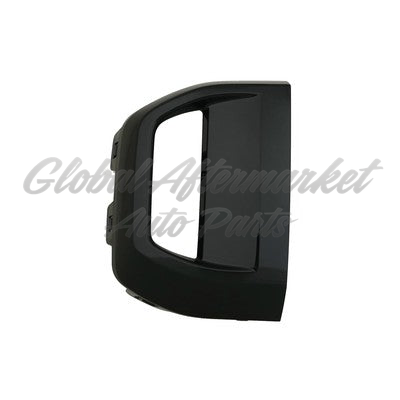 BUMPER MOLDING RR LH LOWER BLACK FOR USE W/ RED REFLECTOR