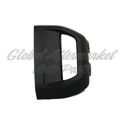 BUMPER MOLDING RR RH LOWER BLACK W/ RED REFLECTOR