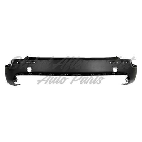 BUMPER RR TEXTURED BLACK W/O PARK ASSIST SENSOR CAPA