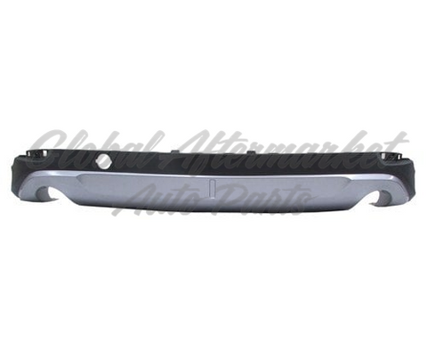BUMPER RR LOWER SILVER CAPA