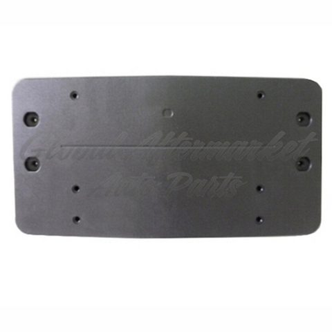 LICENSE BRACKET FR TEXTURED BLACK W/O HARDWARE