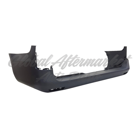 BUMPER RR TEXTURED BLACK W/O SENSOR / BLIND SPOT