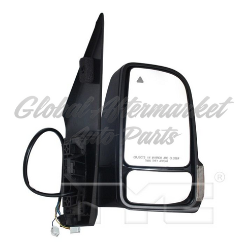 DOOR MIRROR RH TEXTURED CAP HTD POWER W/ MANUAL FOLD W/O SIDE VIEW CAMERA