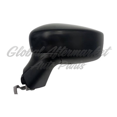 DOOR MIRROR LH PTM BLACK HTD POWER W/BLIND SPOT/ MANUAL FOLD W/O SIGNAL