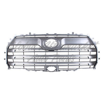 GRILLE FR PTD GRAY BAR DESIGN W/O CAMERA / FOR LTD MODELS W/O TRD PKG