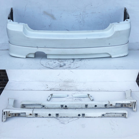 JDM 03-08 Subaru Forester XT Cross Sport Side Skirts + Rear Bumper & Lip