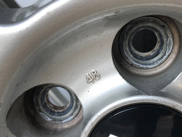 Subaru BBS STI Forged Wheel Rims R17 ET+48 5x100 RG345 JDM Rare Set 56.1 Center Bore