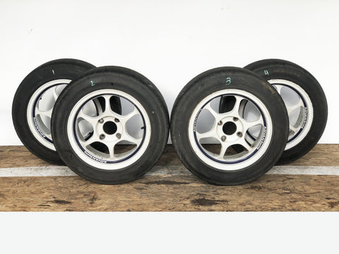 Jdm 15" Advan Racing 15x7 +44 4x114.3 Rims
