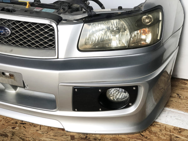 1418 JDM SG5 03-05 Subaru Forester XT STi Front Clip with HID