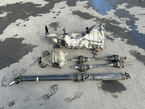 JDM 00-05 Toyota Altezza IS300 3S-GE Beams VVTI 2.0L 6 Speed RWD Transmission LSD Differential Rear Axles DriveShaft