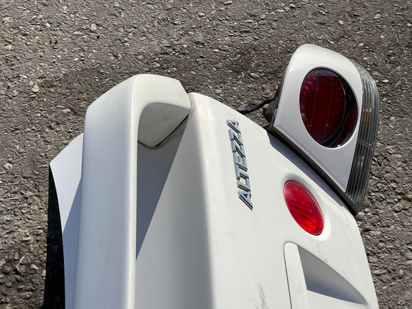 JDM 2001-2005 Toyota Altezza Lexus IS300 TRD Trunk & Wing & Rear Tail Lights + Side Skirts + Rear Bumper & Lip