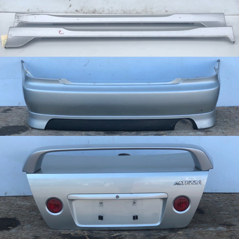 JDM 1998-2005 Toyota Altezza Lexus IS300 TRD Trunk & Wing + Side Skirts + Rear Bumper & Lip