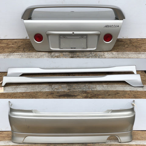 JDM 1998-2005 Toyota Altezza Lexus IS300 TRD Trunk & Wing + Side Skirts + Rear Bumper & Lip
