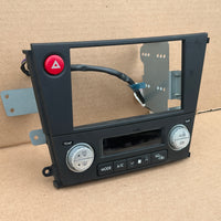 JDM Subaru Legacy 2005-2009 Outback Climate Control Din Dual Double Bezel Hazard