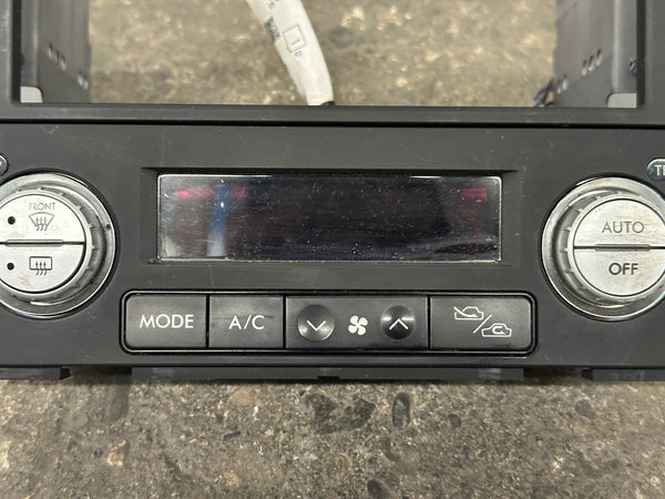 JDM Subaru Legacy 2005-2009 Outback Climate Control Din Dual Double Bezel Hazard