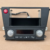 JDM Subaru Legacy 2005-2009 Outback Climate Control Din Dual Double Bezel Hazard