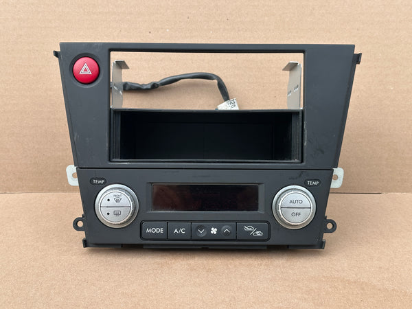 JDM Subaru Legacy 2005-2009 Outback Climate Control Din Dual Double Bezel Hazard