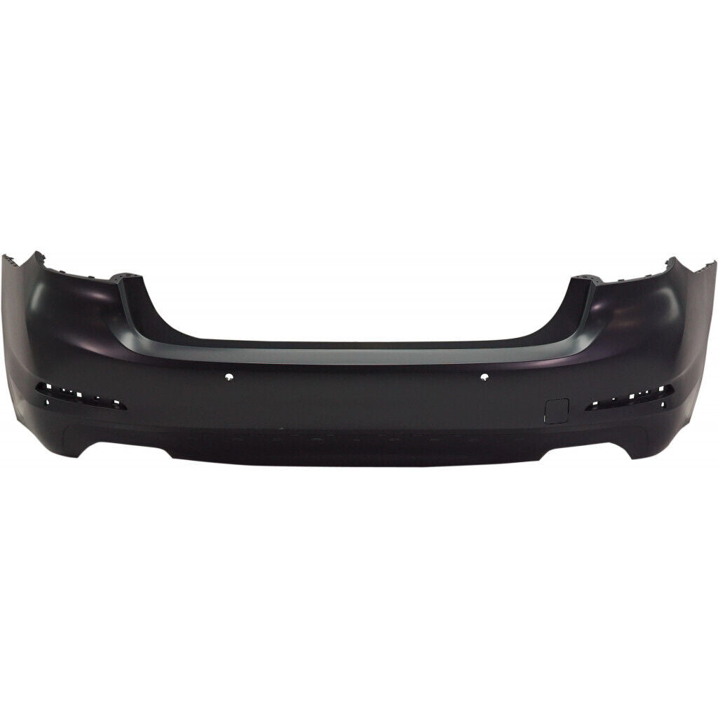 BUMPER RR PRIMED W/O PARK ASSIST W/PARK DISTANCE/TRIM LINES (FOR 540 SERIES W/O M-PKG) CAPA