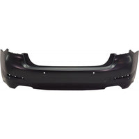 BUMPER RR PRIMED W/O PARK ASSIST W/PARK DISTANCE/TRIM LINES (FOR 540 SERIES W/O M-PKG) CAPA