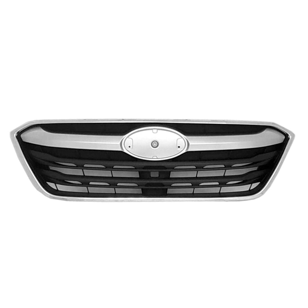 GRILLE FR GLOSS SILVER W/CHROME MOLDING W/O EMBLEM EXCLUDE WILNERNESS FOR 2.5L