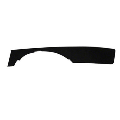 FOG LAMP TRIM FR RH UPPER W/O SPRT PKG MATTE-BLACK