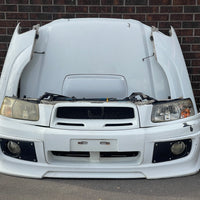 JDM Subaru Forester Cross Sport Front End Conversion Bumper Lip Headlights Fenders Hood Grille Fogs 2003-2005 SG5 | Front End Conversion | Cross Sport Front end, Forester JDM Front End, freeshipping, SG5 Front Nose Cut, Subaru Forester Jdm Front end, Subaru SG5 Front end | 2804