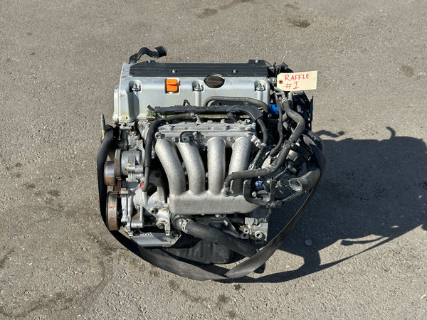 K24A RAFFLE ENTRY - JDM 04-08 Honda K24A 2.4L DOHC I-VTEC RBB 200HP Engine K24A2 Acura TSX | 1st K24A Raffle