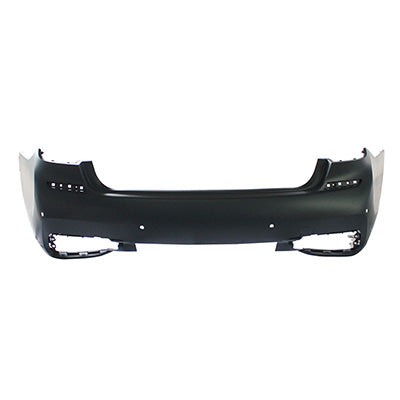 BUMPER RR PRIMED W/M PKG/4 SENSOR HOLE SDN