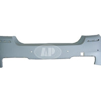 BUMPER RR PRIMED W/M PKG/SENSOR HOLE