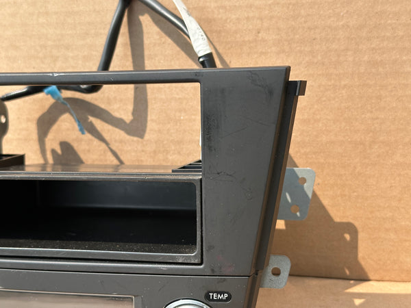 JDM Subaru Legacy 2005-2009 Outback Climate Control Din Dual Double Bezel Hazard