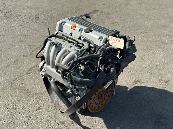 K24A RAFFLE ENTRY - JDM 04-08 Honda K24A 2.4L DOHC I-VTEC RBB 200HP Engine K24A2 Acura TSX