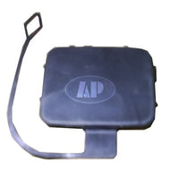 TOW HOOK COVER FR PRIMED-DARK GRAY