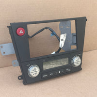 JDM Subaru Legacy 2005-2009 Outback Climate Control Din Dual Double Bezel Hazard