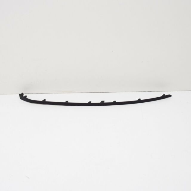 BUMPER MOULDING FR RH TEXTURED BLACK W/O S-LINE CONV/SDN
