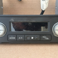 JDM Subaru Legacy 2005-2009 Outback Climate Control Din Dual Double Bezel Hazard
